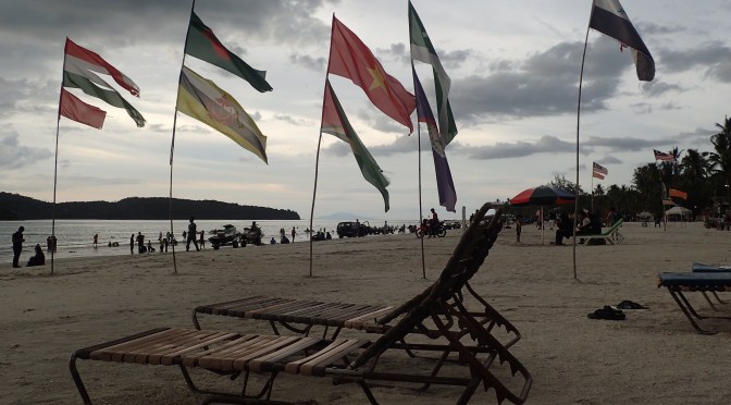 Fin d&rsquo;après-midi sur une plage de Langkawi
