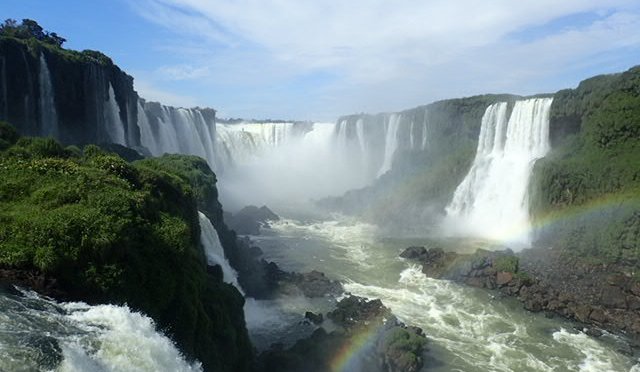 LES chutes… féériques…